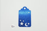 Glitter Gift Tags- Stars & Moons