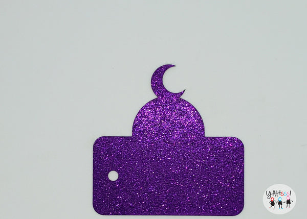 Glitter Gift Tags- Masjid